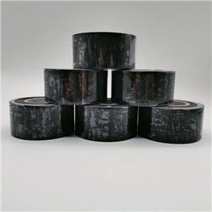 Nastro adesivo in PVC nero trasparente trasparente